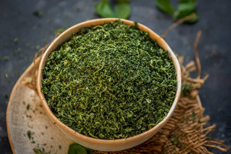 Dried Fenugreek Leaves (Kasuri Methi)
