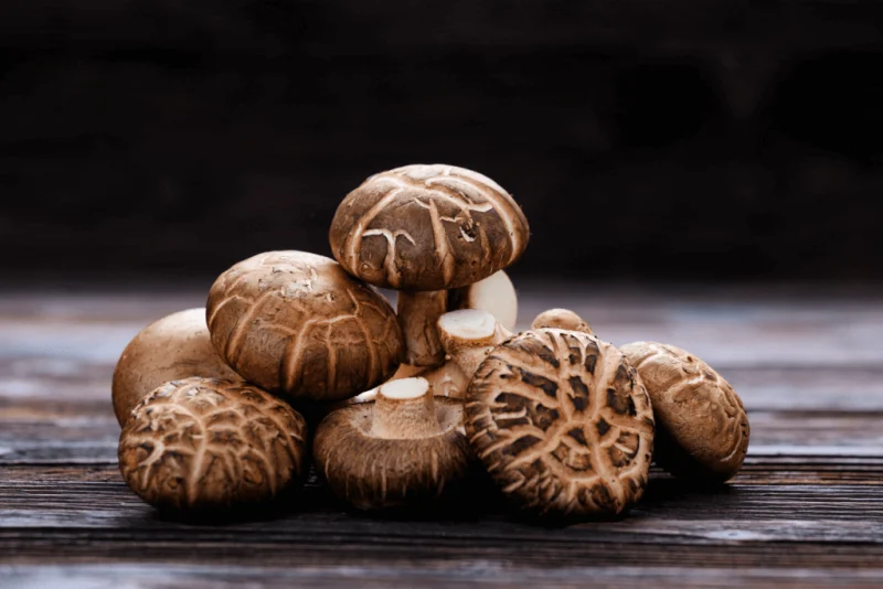 Dehydrated Shiitake Mushrooms